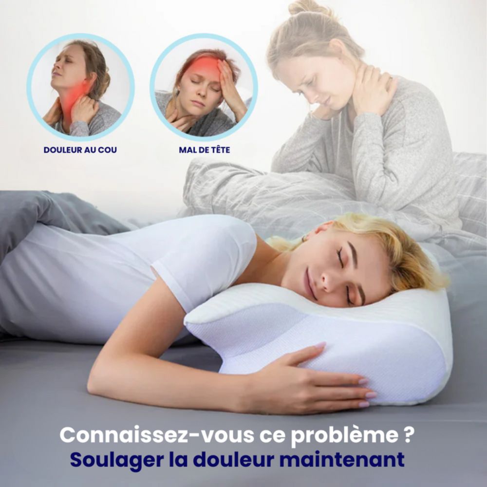 Coussin d’Alignement Cervical Cellsius - Le secret du dormeur latéral et dorsal