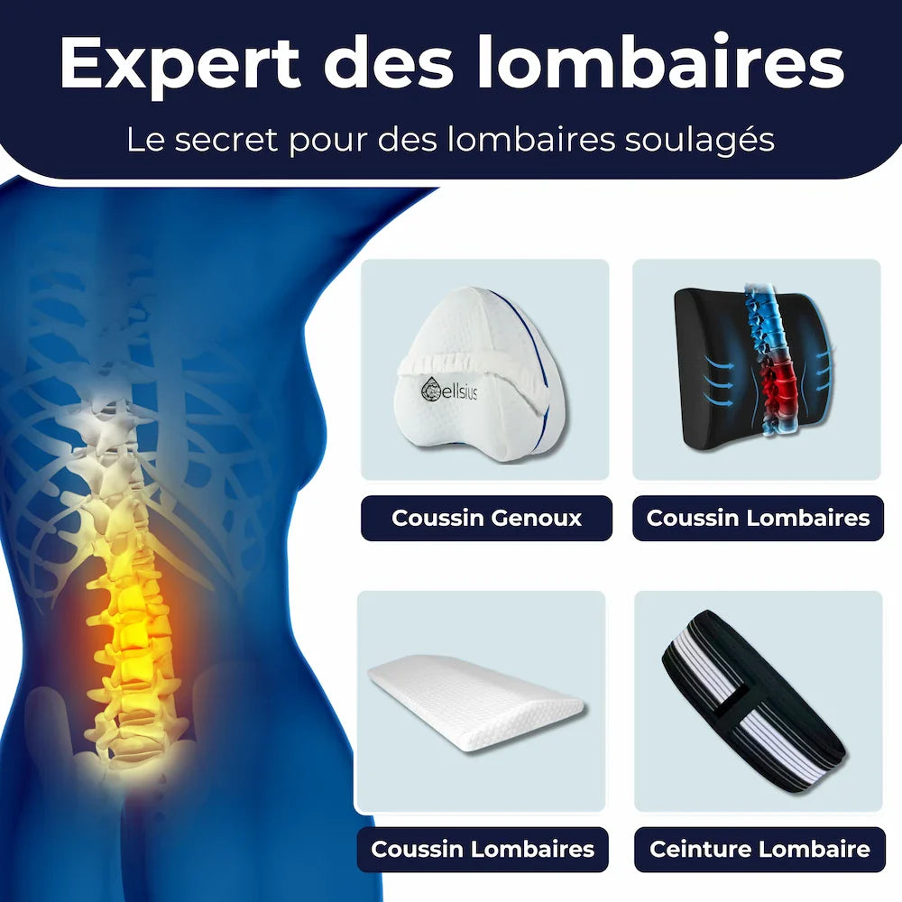 Kit Expert des lombaires - Le secret pour des lombaires soulagés
